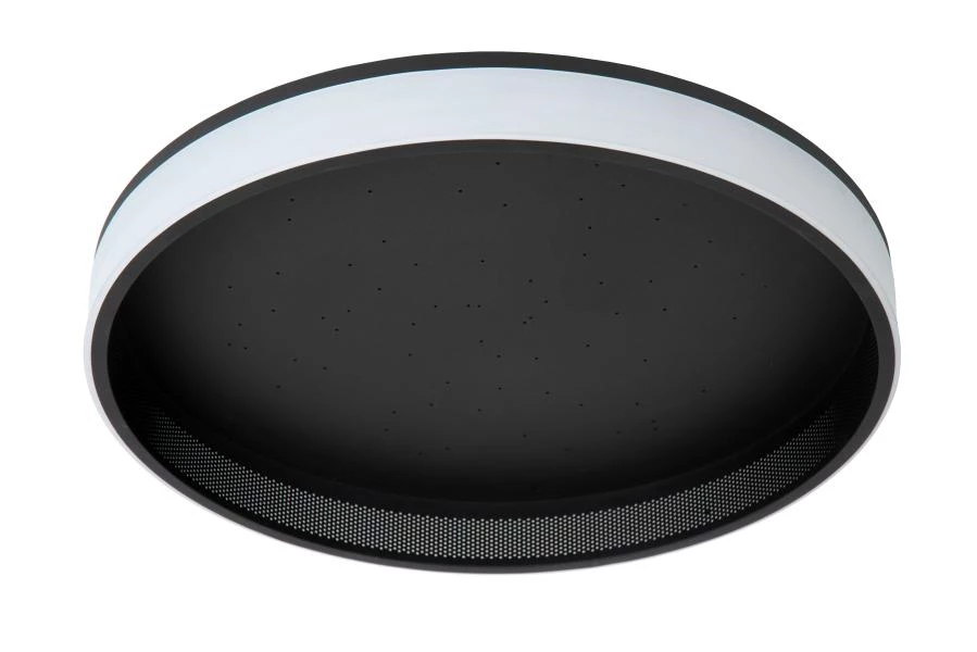 Lucide ESTREJA - Flush ceiling light - Ø 40 cm - LED Dim. - CCT - 2500K/3000K - Black - turned off